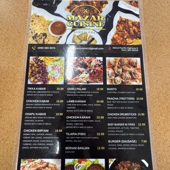 Mazar Cuisine - Afghan Near Me - Kent, Washington Mazar Cuisine - Afghan Near Me - Kent, Washington