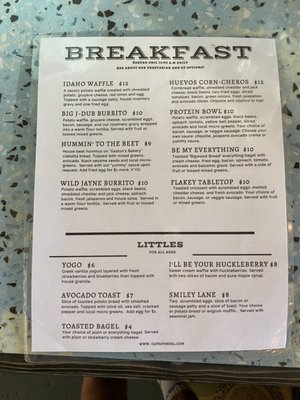 Menu photo 6 Cafe 6 three 4 McCall, ID