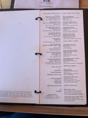 Menu photo 2 Queen Victoria Place Restaurant Niagara Falls, ON
