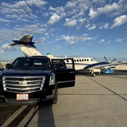 Socal Luxury - Arrived at a private airport? We pick you up off the tarmac!