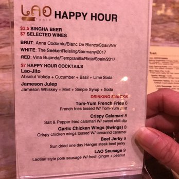 LaoTable - Happy hour menu at Lao Table in San Francisco. - Laotian Near Me - San Francisco, California LaoTable - Happy hour menu at Lao Table in San Francisco. - Laotian Near Me - San Francisco, California