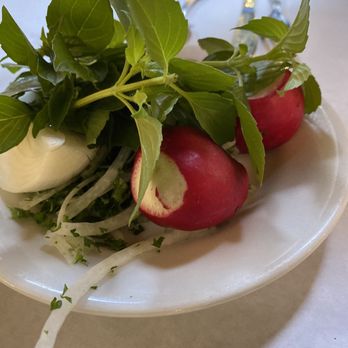 Raffi's Place - Fresh herbs with raw onions and radish - Middle Eastern Near Me - Glendale, California Raffi's Place - Fresh herbs with raw onions and radish - Middle Eastern Near Me - Glendale, California