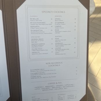 RH Rooftop Restaurant at RH Oklahoma City - Breakfast & Brunch Near Me - Oklahoma City, Oklahoma