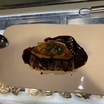 Cañete - Aged beef steak with foie and truffle sauce - Tapas/Small Plates Near Me - Barcelona, B Cañete - Aged beef steak with foie and truffle sauce - Tapas/Small Plates Near Me - Barcelona, B