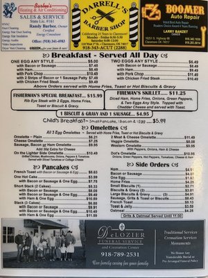 Menu photo 4 Dot's Cafe Claremore, OK Menu photo 4 Dot's Cafe Claremore, OK
