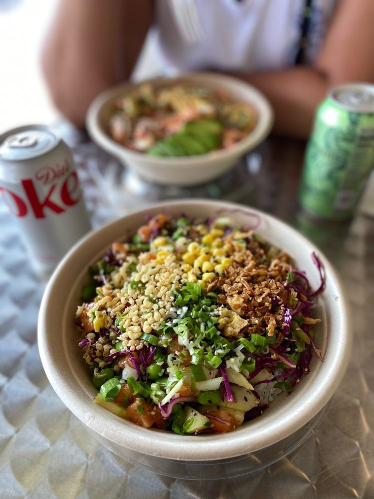 Food from Hawaiian Poke