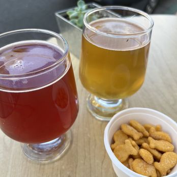 Ohana Brewing - Tiki on the Beach, Limes are for Tourists & goldfish.  I feel like I'm at the beach!  Spa Water Saison is refreshing too. - Breweries Near Me - Alhambra, California