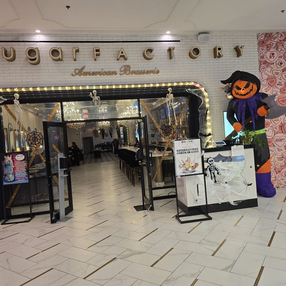 Sugar Factory - Queens - Front entrance - Desserts Near Me - Jamaica, New York