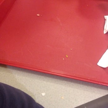 Charleys Cheesesteaks - This was the filthy tray that they gave me to put my food on. - Sandwiches Near Me - Florence, South Carolina Charleys Cheesesteaks - This was the filthy tray that they gave me to put my food on. - Sandwiches Near Me - Florence, South Carolina