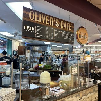 Oliver's Market - [inside] you'll find OLIVER'S CAFE. One of my favorite stops in the day! - Grocery Near Me - Cotati, California