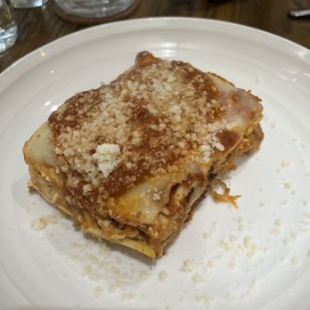 Cacio - Special: 11-layer lasagna. Pork and beef as well as four cheeses. Tasted very much like lasagna I've had in Italy. - Italian Near Me - Sacramento, California Cacio - Special: 11-layer lasagna. Pork and beef as well as four cheeses. Tasted very much like lasagna I've had in Italy. - Italian Near Me - Sacramento, California