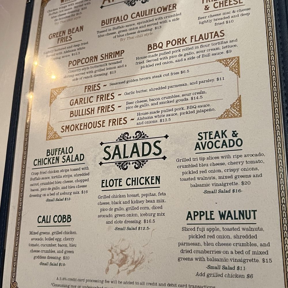 Menu Menu