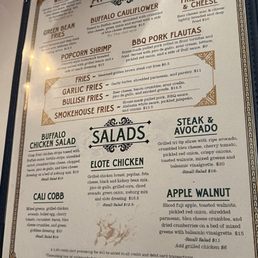 Menu Menu