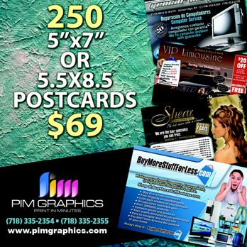 Pim Graphics - 10% OFF USE CODE YELP AT CHECK OUT. - Printing Services Near Me - Queens, New York Pim Graphics - 10% OFF USE CODE YELP AT CHECK OUT. - Printing Services Near Me - Queens, New York