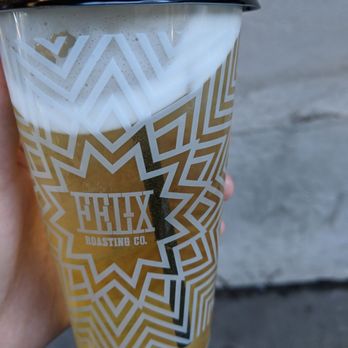 Felix Roasting - Nitro Iron Goddess of Mercy (5+tax)  Excellent strong oolong. Nice to go cup - Coffee & Tea Near Me - New York, New York