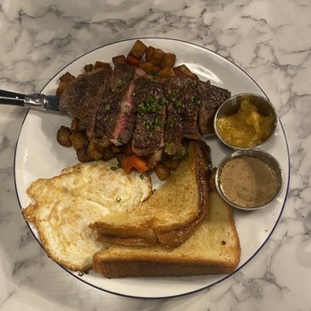Breakfast At Barneys - Steak, eggs toast - Breakfast & Brunch Near Me - Atlanta, Georgia Breakfast At Barneys - Steak, eggs toast - Breakfast & Brunch Near Me - Atlanta, Georgia