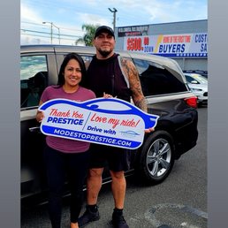 Thank you Prestige Auto-sales