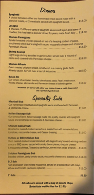 Menu photo 2 Faye's Pizza Sheboygan, WI