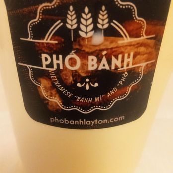 Pho Banh - Peach Foaming Ice Yogurt Smoothie - Vietnamese Near Me - Clearfield, Utah
