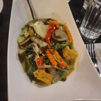 Rice Thai Dining - Green curry w fried Tofu - Thai Near Me - Hagerstown, Maryland