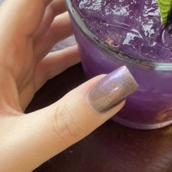 Nails by Dina - last time the iridescence of this color was amazing