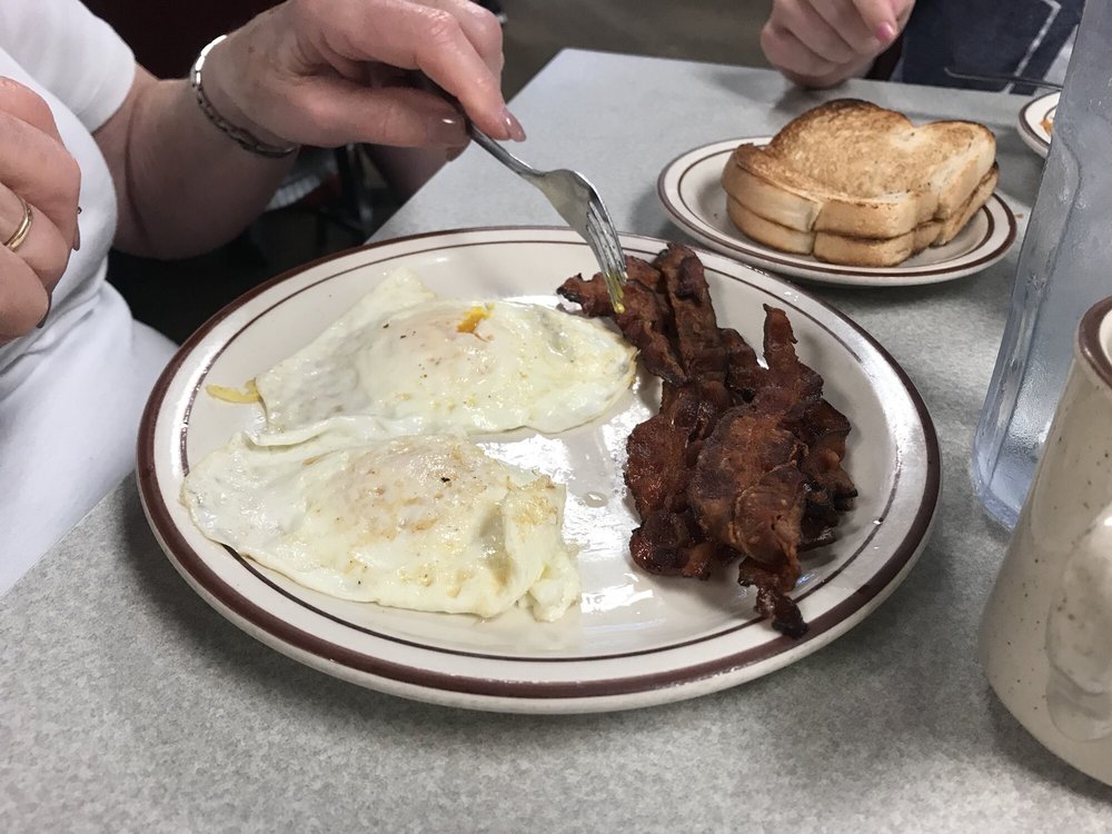 Eggs bacon and toast Yelp