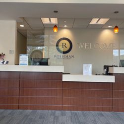Rothman Orthopaedics - Waiting area and front desk