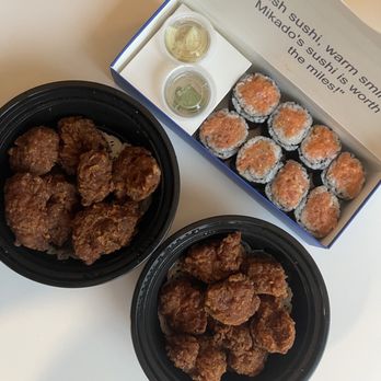 Mikado - Spicy Salmon, Spicy Tuna, Karaage Chicken - Sushi Bars Near Me - Jamaica, New York Mikado - Spicy Salmon, Spicy Tuna, Karaage Chicken - Sushi Bars Near Me - Jamaica, New York