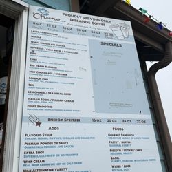 'Ohana Coffee - Menu