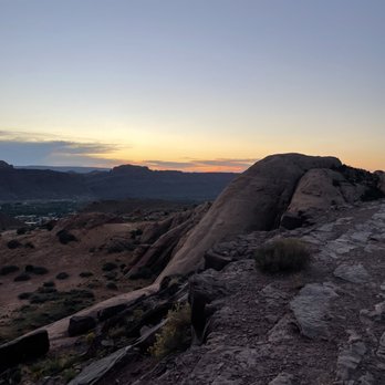Xtreme 4x4 Tours - The only sunset view we got on our sunset tour - Tours Near Me - Moab, Utah