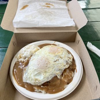 Rainbow Drive-In - LOCO MOCO PLATE* - Hawaiian Near Me - Honolulu, Hawaii