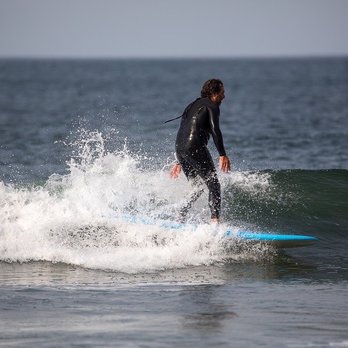 Carmel Surf Lessons - Wharf surf session - Surf Schools Near Me