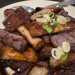 Chinese Eggplant with Hot and Garlic Sauce