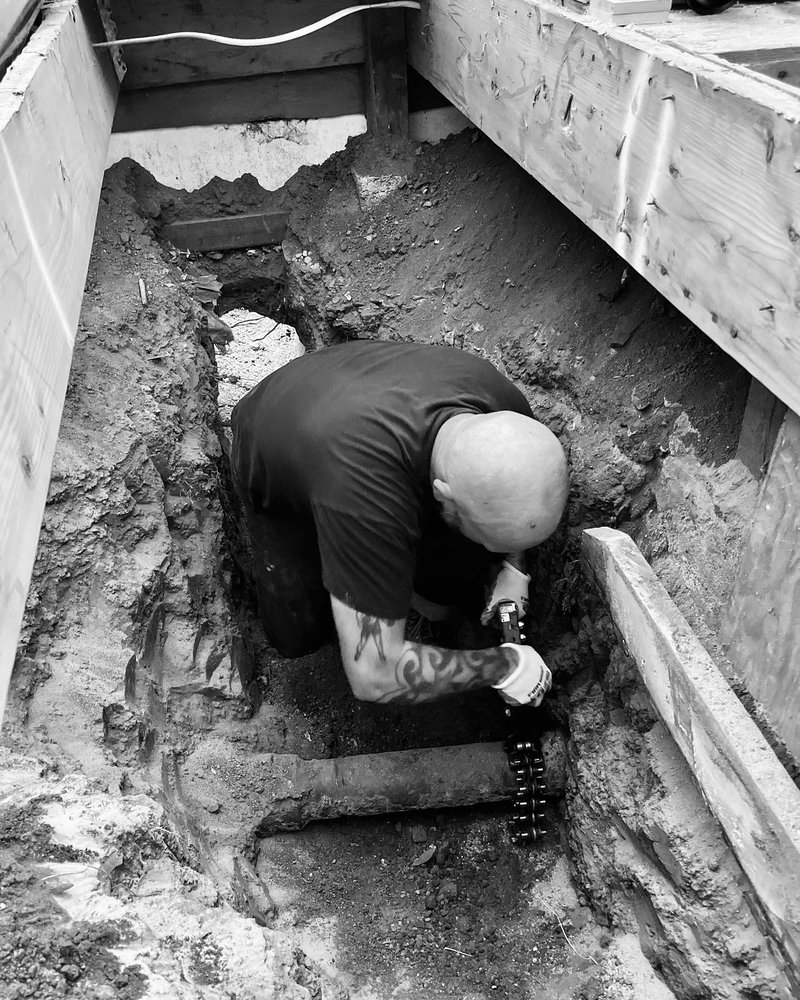 Slide of Anchor and Earth Plumbing