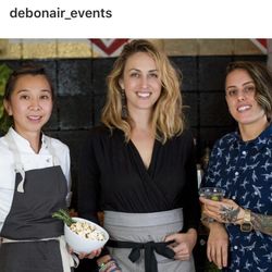 Debonair Events - Chef Emily Lai Murray, Owner Rachel DiPaolo, Partner & Bar Lead Nicky Shaughn
