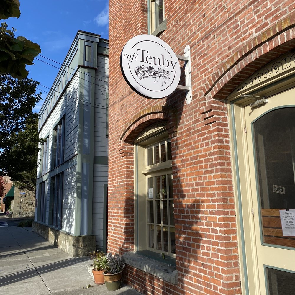 Cafe Tenby - Outside - Coffee & Tea Near Me - Port Townsend, Washington