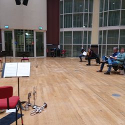 NedPhO-Koepel - Concert during covid times, with clear distancing.