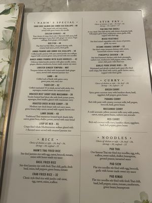 Menu photo 2 Nahm Thai Cuisine Alpharetta, GA Menu photo 2 Nahm Thai Cuisine Alpharetta, GA