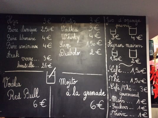 Menu photo 3 Cilicie - L'Express Bordeaux, 33