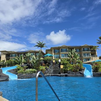 Waipouli Beach Resort - Slides at pool. - Vacation Rentals Near Me - Kapaa, Hawaii Waipouli Beach Resort - Slides at pool. - Vacation Rentals Near Me - Kapaa, Hawaii