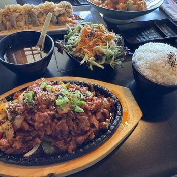 Umi Sushi & Sake - Spicy Pork - Sushi Bars Near Me - Morro Bay, California