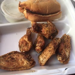 Perfect lemon pepper wings