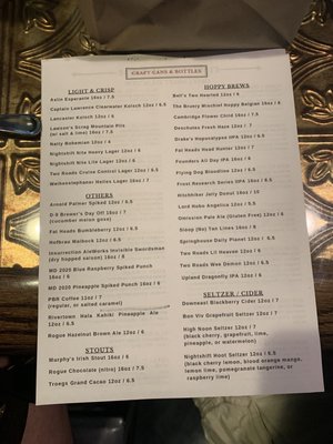 Menu photo 1 Righteous Tap House West Chester, PA Menu photo 1 Righteous Tap House West Chester, PA