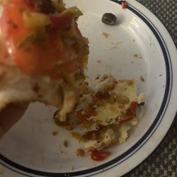 Bradley and Wall Gourmet Foods - Floppy, underdone pizza-impossible to eat like a "normal pizza."  All toppings slid right off.  See my review for more info.