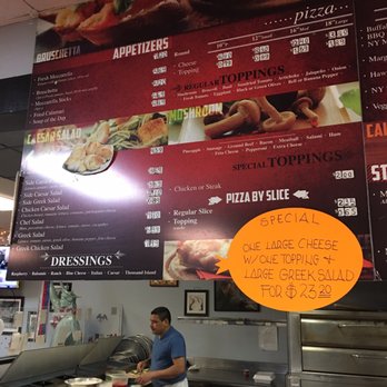 Izzy's NY Pizza - Half of the menu. - Pizza Near Me - Lilburn, Georgia