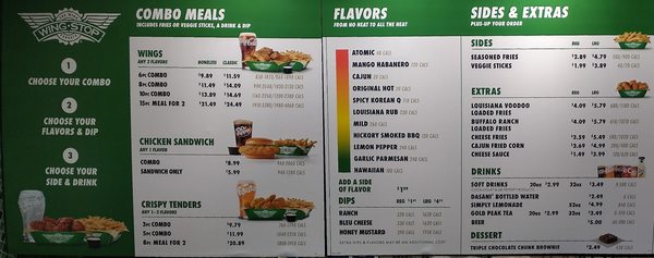 Menu photo 4 Wingstop Las Vegas, NV Menu photo 4 Wingstop Las Vegas, NV