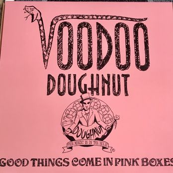 Voodoo Doughnut - Good things do come in pink boxes - Donuts Near Me - Houston, Texas Voodoo Doughnut - Good things do come in pink boxes - Donuts Near Me - Houston, Texas