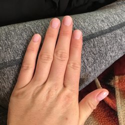 Bubble bath O.P.I gel mani done by Lua $38