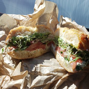 Hidden Bagel - Vegfast bagel sandwich on an as Asiago bagel. Outstanding! - Bagels Near Me - Spokane, Washington Hidden Bagel - Vegfast bagel sandwich on an as Asiago bagel. Outstanding! - Bagels Near Me - Spokane, Washington