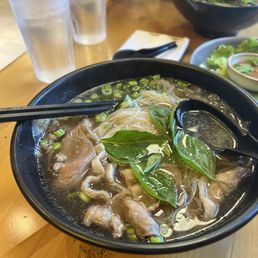 Boneless short rib pho